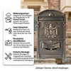 Cassetta delle lettere antica cassetta delle lettere a muro Anteprima dell’immagine prodotto 11