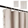 OKWISH Duschvorhang Wasserdicht Anti-schimmel Waschbar Produktbild-Vorschau 4