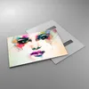 Bilder auf glas - Frau Gesicht Kosmetik - 100x70cm - Produktbild-Vorschau 2