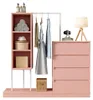 Kleiderschrank-Set , mit Schubladen & Kleiderstange, Produktbild-Vorschau 8