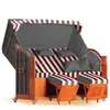 Strandkorb Hanse Strandkorb Klassik 2,5 Sitzer XXL Ostsee Produktbild-Vorschau 3