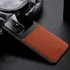 Xiaomi 11T Hülle, TPU Stossfest Anti-rutsch Leder Glas Len Produktbild-Vorschau 2