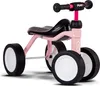 A pink Puky PUKYLINO balance bike with black handlebars and seat, shown against a white background. Voir les images du produit