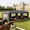 LZQ 3x9m Garten Partyzelt Pavillon Gartenzelt Festzelt Produktbild-Vorschau 10