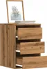 vidaXL Kommode Artisan-Eiche 40x41x58 cm Holzwerkstoff Produktbild-Vorschau 6