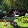 Lot de 2 roues de brouette Relaxdays, 2.50-4, à Voir les images du produit 2