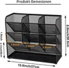 OKWISH Stifthalter 10 Fächer, Multifunktionaler Stifthalter Produktbild-Vorschau 5