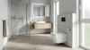 SAT B-Way Wand-WC Softclose-Sitz eckig spülrandlos Produktbild-Vorschau 11