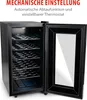 alpina Weinkühlschrank 50L - Weinkühler für 18 Flaschen - Produktbild-Vorschau 3