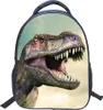 3 Stück Kinder Schulrucksäcke Dinosaurier Print Schultasche Produktbild-Vorschau 1