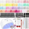 COSCELIA Polygel starter Set 3 Farben Poly Extension Gel Produktbild-Vorschau 1