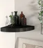 vidaXL Eck-Schweberegal Schwarz 25x25x3,8 cm MDF Produktbild-Vorschau 16