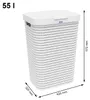 Rotho Country, 55 l, Obdélníkový, Plast, Bílá, Bílá, 322 mm Náhled obrázku produktu 5