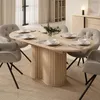 Eettafel LOVI, 180-220 cm, eikenhout Cremona, ovaal, Productafbeelding-voorbeeld 1