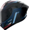 Nolan X-804 RS Ultra Carbon Piega Helm, blau/rot, M (58) Produktbild-Vorschau 2