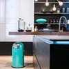 WESCO Pushboy 50l neusilber Abfallsammler Produktbild-Vorschau 4