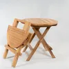 Rondo Teak Klapptisch – Ø 50 cm – Zusammenklappbarer Produktbild-Vorschau 8