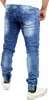 Reslad Used Look Jeans-Herren Slim Fit Jogging-Hose RS-2073 Produktbild-Vorschau 5