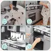 Cucina in legno XXL con illuminazione LED, grembiule e Anteprima dell’immagine prodotto 6
