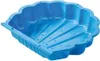 Sabbiaia in plastica a forma di conchiglia - blu Anteprima dell’immagine prodotto 2