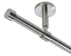 Gardinenstange Set Edelstahl Look Metall Ø 16mm zur Produktbild-Vorschau 1