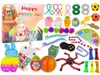 Veľkonočné hračky Pop It Squishy Anti-stress Set 42 prvkov Náhľad obrázku produktu 1