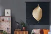 MuchoWow® Wandteppich Wandbehang Blätter - Gold - Schwarz - Produktbild-Vorschau 6