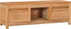 Stabli Möbel TV-Schrank 100×30×35 cm Massivholz Teak Produktbild-Vorschau 1