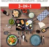 alpina grill elektryczny WJK202A - 1200W, raclette 8 osób - Podgląd zdjęcia produktu 8