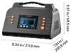 VEVOR Smart-Batterieladegerät 30 A 6/12/24 V für LiFePO4 Produktbild-Vorschau 8