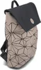 A backpack with a geometric pattern. Produktbild-Vorschau