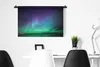 MuchoWow® Wandteppich Wandbehang Nordlichter - See - Produktbild-Vorschau 5