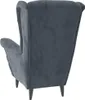 kreslo vidaXL Dark Grey Velvet Náhľad obrázku produktu 5
