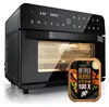Arendo mini-four, Airfryer 25L inox four multifonction, XXL Voir les images du produit 1