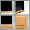 Kela Thor, Rechteckig, Schwarz, Holz, Bambus, Metall, Produktbild-Vorschau 7