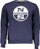 Herren Pullover Blau – Langarm, Rundhals und Logo-Druck Produktbild-Vorschau 1