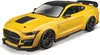 Maisto - 2020 Mustang Shelby GT500, jaune métal, 1:18 Voir les images du produit 1