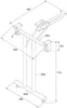 Klapptisch-Gestell CR pol.H.710-715mm Befestigungsschrauben Produktbild-Vorschau 7