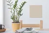 MuchoWow® - Leinwandbilder - Beige - Unifarben, Wandbild, Produktbild-Vorschau 6