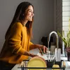 Relaxdays afdruiprek met bestekmand en afdruipbak, Productafbeelding-voorbeeld 3