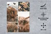 MuchoWow® Mauspad Mousepad Schottischer Hochländer - Produktbild-Vorschau 2