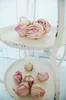 Zauberhafte Etagere mit Krone im antiqueweiß Shabby Chic Produktbild-Vorschau 2