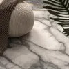 Wohnzimmer-Teppiche Grau Gold Weich Marmor Optik Kurzflor Produktbild-Vorschau 3
