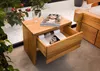 MASSIVMOEBEL24 | Table de nuit 50x35 Chêne sauvage huilé Voir les images du produit 4