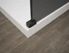 Polysan ESCA BLACK MATT Dusch-Glasteil, Wandmontage, Glas Produktbild-Vorschau 3
