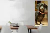 MuchoWow® Poster Porträt eines schwarzen Dackels 60x120 cm Produktbild-Vorschau 2