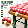 Auflagen für Bierzeltgarnituren Bierbankauflage Auflagenset Produktbild-Vorschau 4