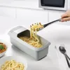 Mikrowellen Nudelkocher mit Sieb Hitzebeständig 30 cm Produktbild-Vorschau 5