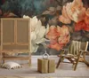 Muralo Vlies Fototapete BLUMEN Blätter Pflanzen Retro Stil Produktbild-Vorschau 8