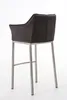 Barhocker HLO-CP1 E mit 4-Fuß Gestell  braun Produktbild-Vorschau 4